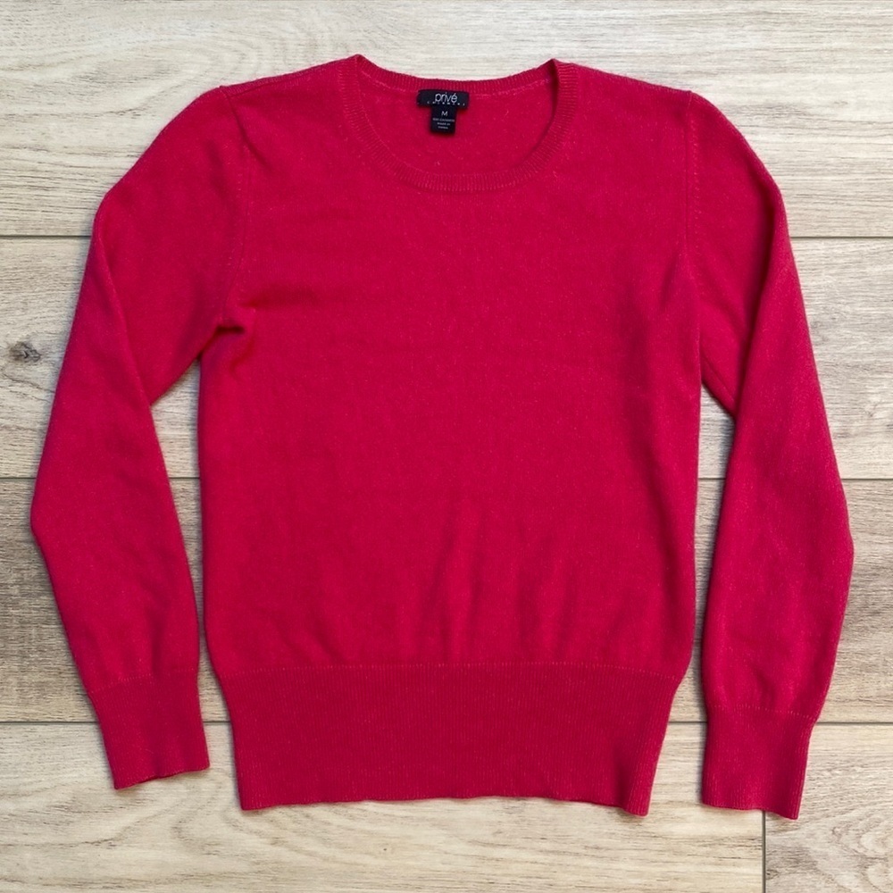 Privé 100% Cashmere Twist Kint Sweater